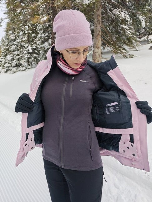 HUSKY Gambi damen Skijacke, rosa/blau