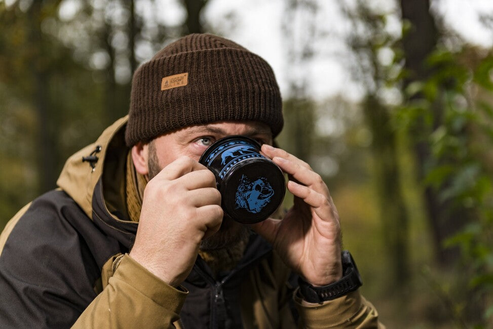 Helikon-Tex WOLF Emaillebecher 0,35 l, blaue Edition