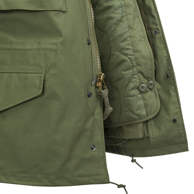 Helikon-Tex M65 Jacke - NyCo Sateen - schwarz