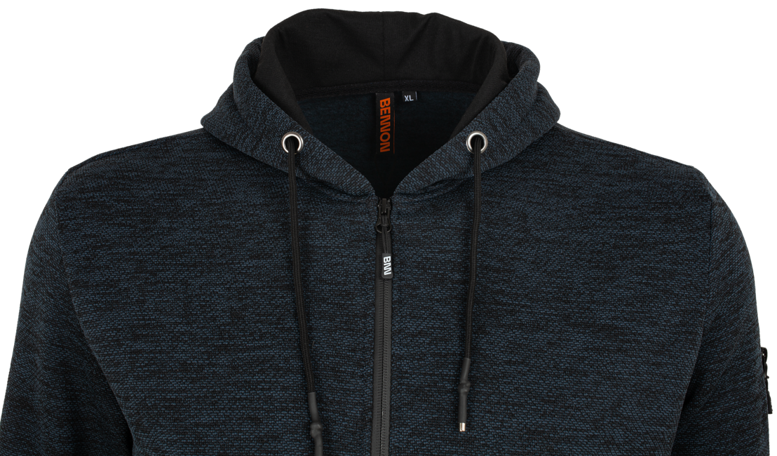 BENNON Sweatshirt OLYMPOS, blau/grau