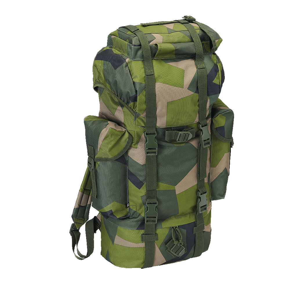 Brandit Combat batoh 65L, swedish camo