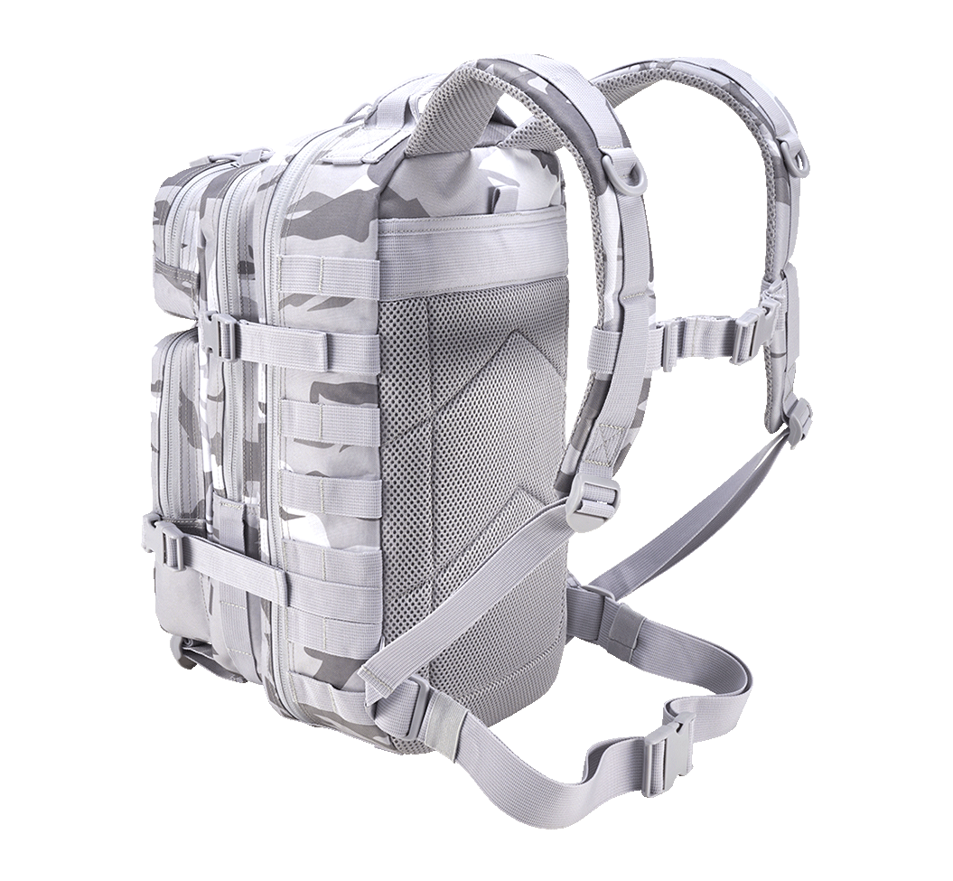 Brandit US Cooper Medium batoh, blizzard camo 25L