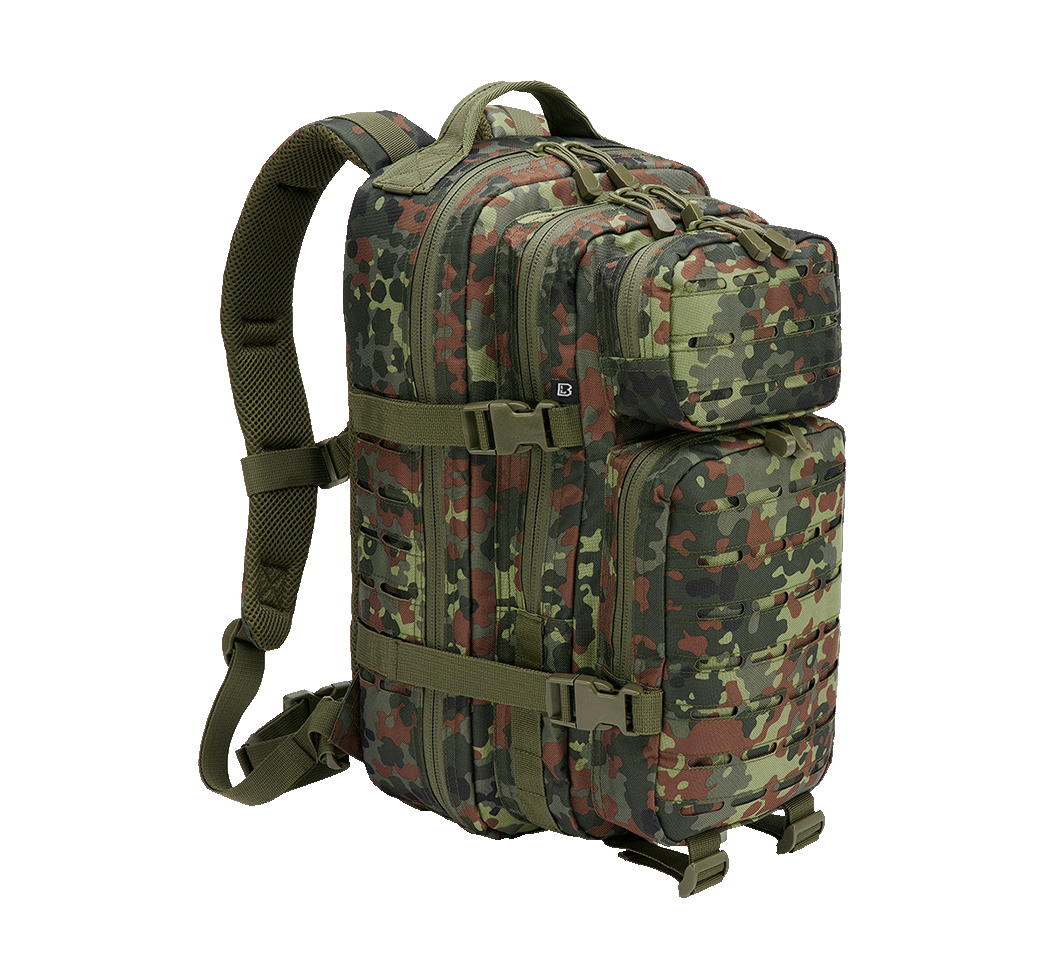 Brandit US Cooper Lasercut batoh Medium 25L, flecktarn