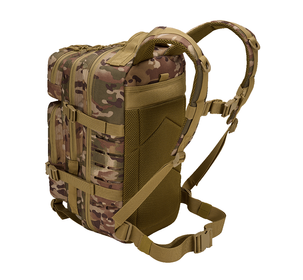Brandit US Cooper Lasercut batoh Medium tactical camo 25L