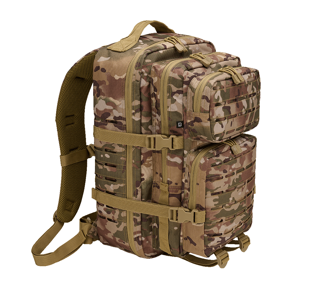 Brandit US Cooper Large batoh taktický Lasercut 40L, tactical camo
