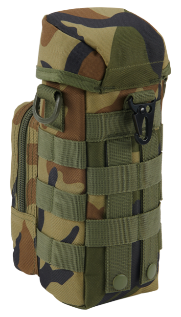 Brandit MOLLE Flaschenhalter mit tasche II, woodland