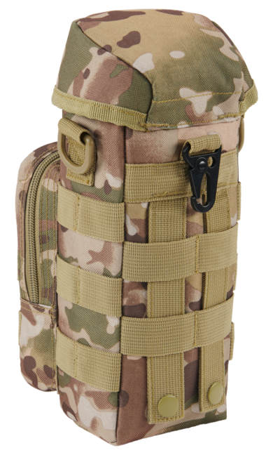 Brandit MOLLE Flaschenhalter mit tasche II, multicam