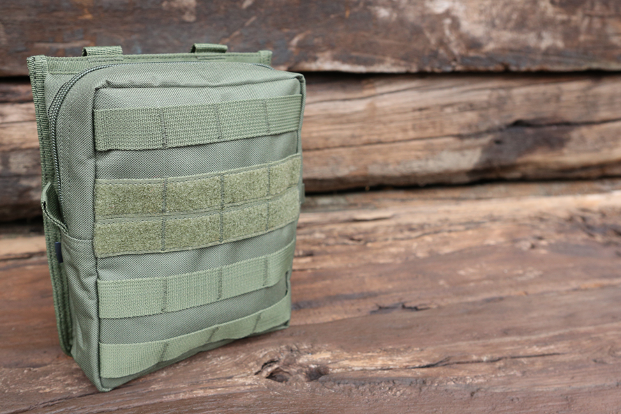 Brandit MOLLE-tasche Cross, oliv