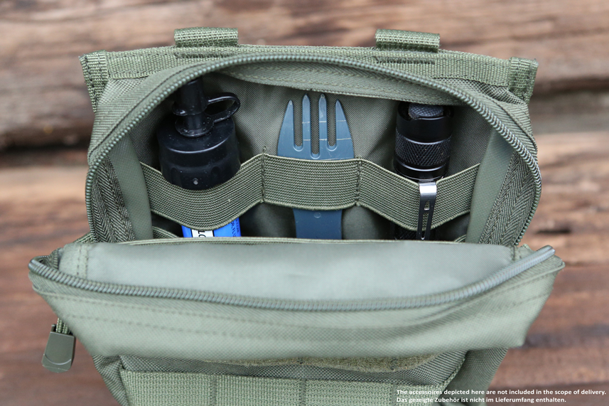 Brandit MOLLE-tasche Cross, woodland