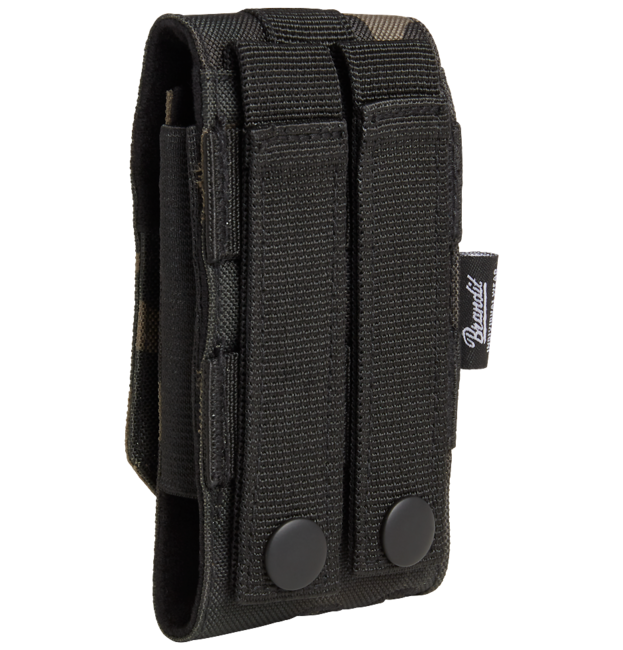 Brandit Molle tok za mobilni telefon, srednji, darkcamo