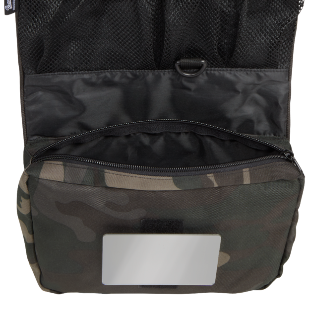 Brandit Toiletry Bag Waschtasche large, darkcamo