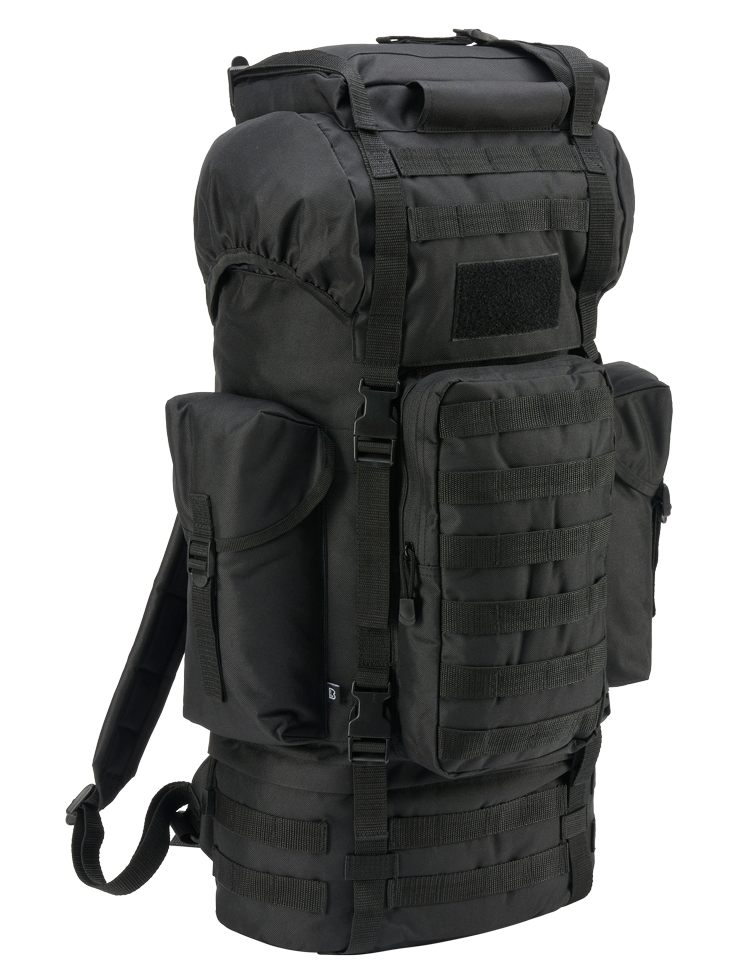 Brandit Kampfrucksack batoh taktický Molle, čierny, 65l