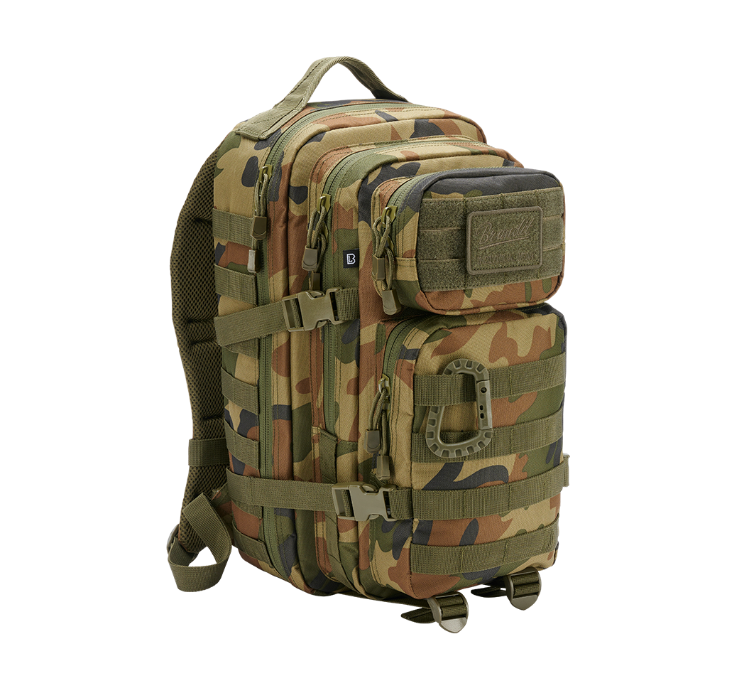 Brandit US Assault Pack Medium batoh 25L, woodland