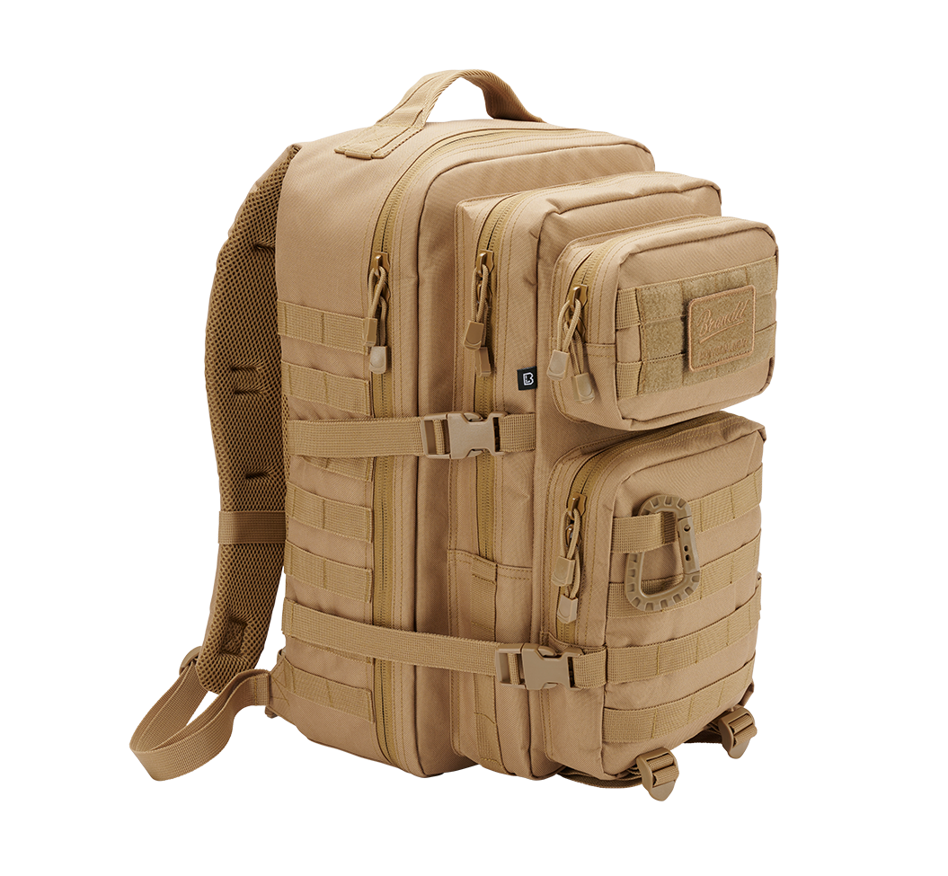 Brandit US Assault Pack Large útočný batoh 40L, camel