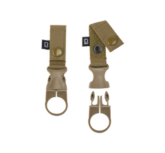 Brandit MOLLE Bottle Holder 2 Pack, Coyote