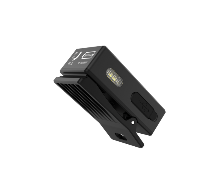 Speras U1 multifunctionale EDC taschenlampe mit clip schwarz