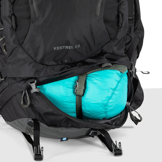 OSPREY Kestrel 68 wanderrucksack schwarz