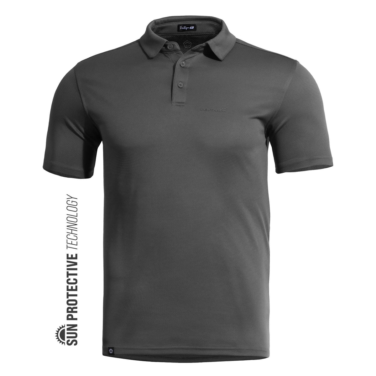 Pentagon Poloshirt Vanquish, grau