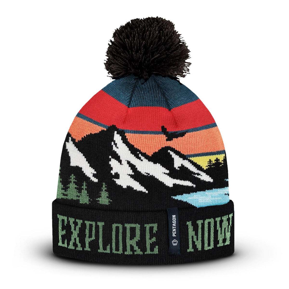 Pentagon Sanctuary Mountain kapa, multicolor