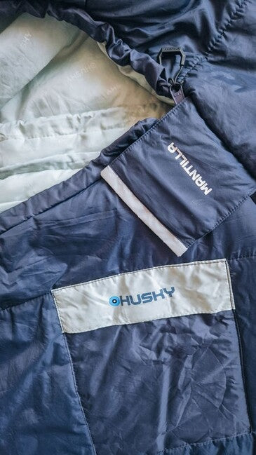 HUSKY Mantilla Ultralight Drei-Jahreszeiten-Schlafsack -5 , dunkelblau