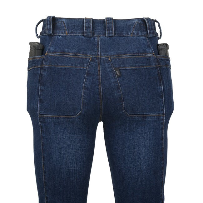 Helikon-Tex COVERT taktische Hose - Denim Mid - Vintage Worn Blue