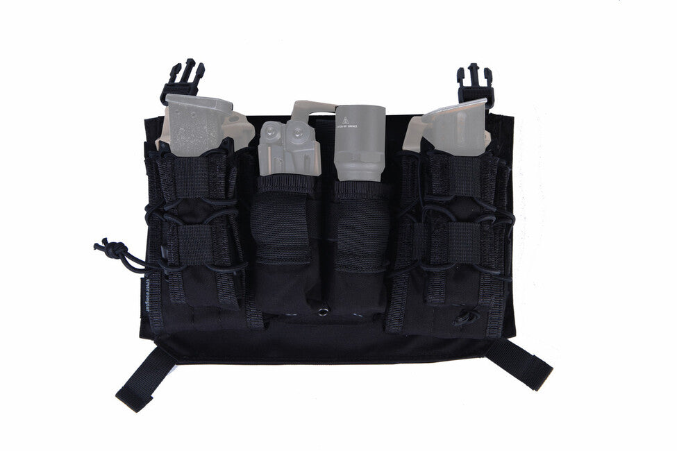Emersongear LXB frontplatte 419/420, schwarz 500D