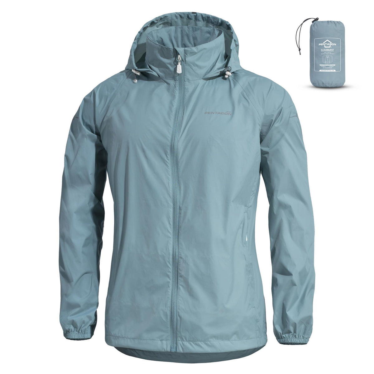 Pentagon Cloudburst Packable Damenjacke, mint