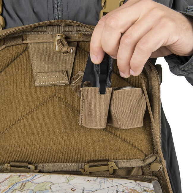 Helikon-Tex Numbat brusttasche - schwarz / schattengrau