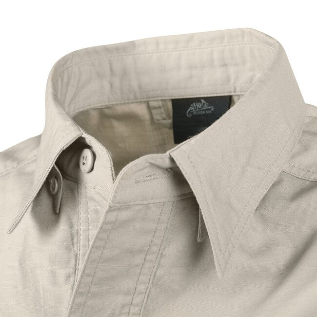 Helikon-Tex Defender Mk2 Hemd mit langen Ärmeln - PolyCotton Ripstop, schwarz