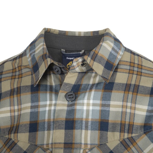 Helikon-Tex MBDU Flannel Shirt, Timber Olive Plaid