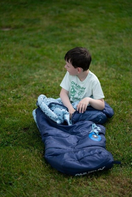 HUSKY Kids Magic Synthetik Drei-Jahreszeiten-Schlafsack -15, dunkelblau