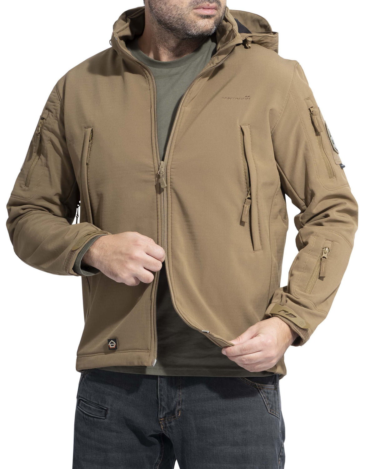 Pentagon Artaxes Herren Jacke, Camo green