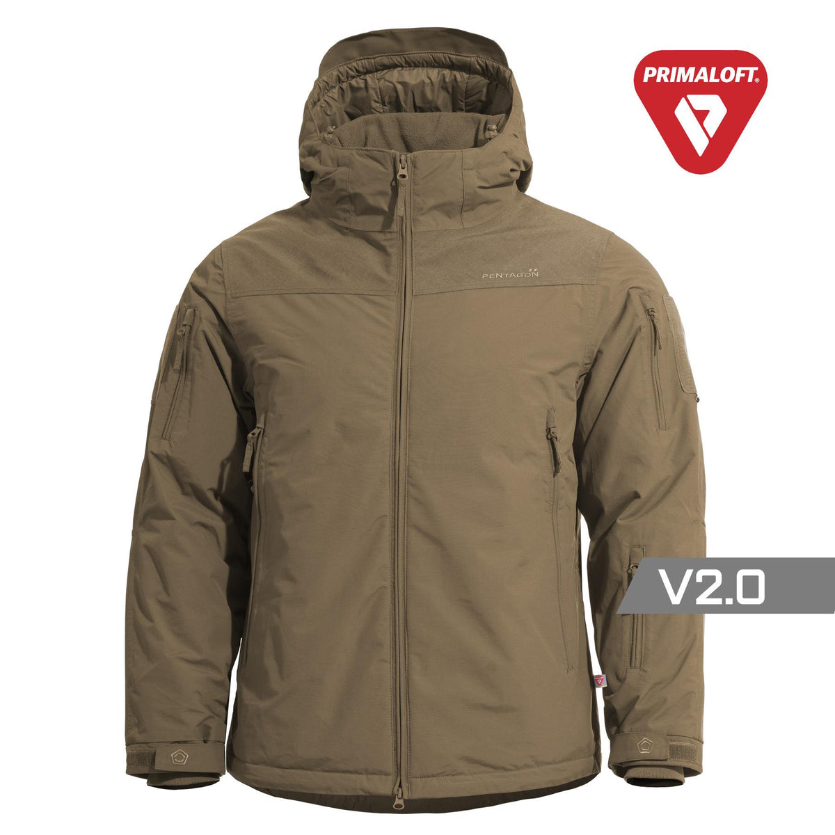 Pentagon LCP V2.0 moška zimska jakna Primaloft, coyote