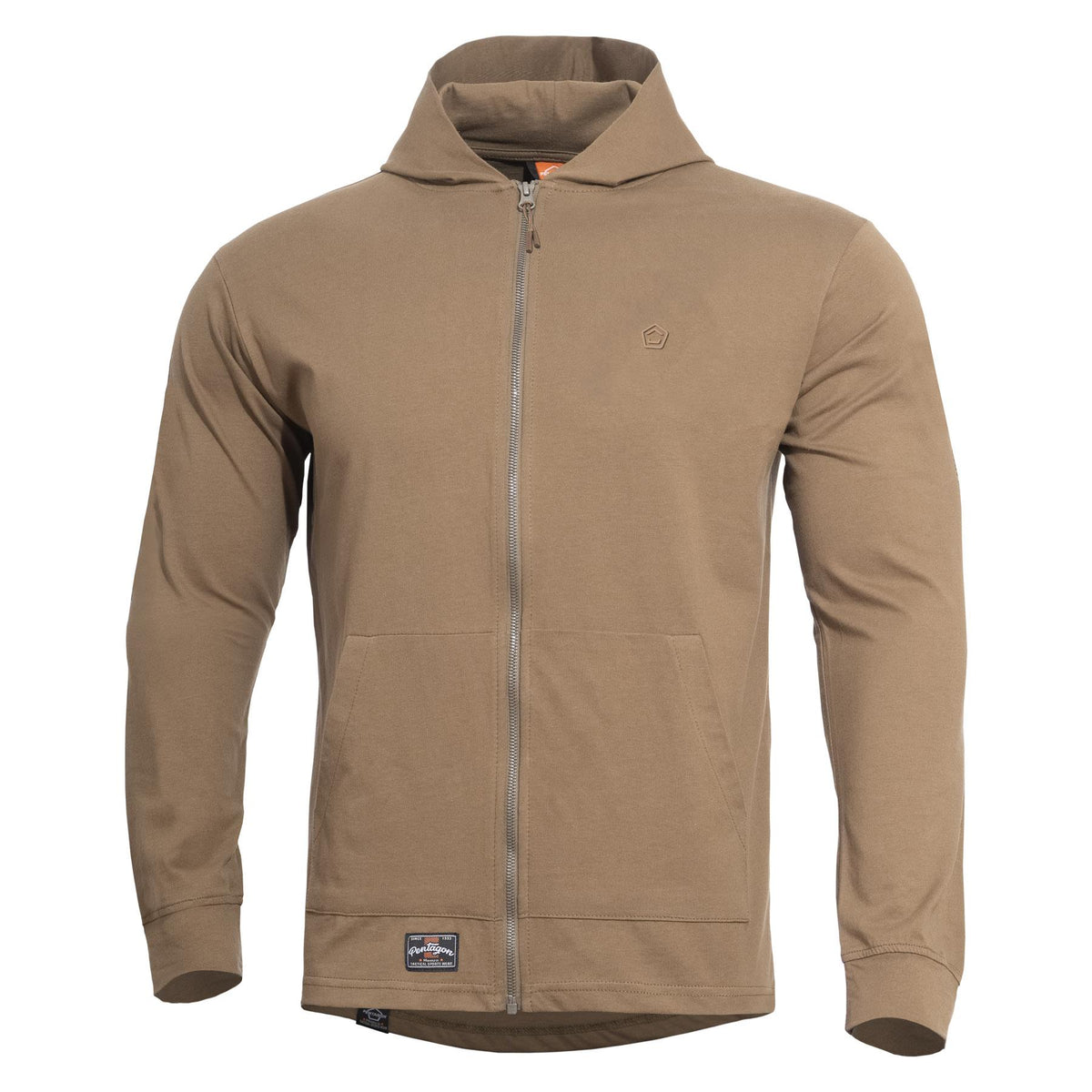 Pentagon Agis Ring Spun Herren Kapuzenpullover, coyote