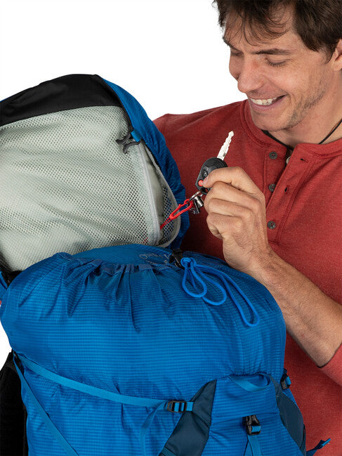 OSPREY EXOS 58, blue ribbon