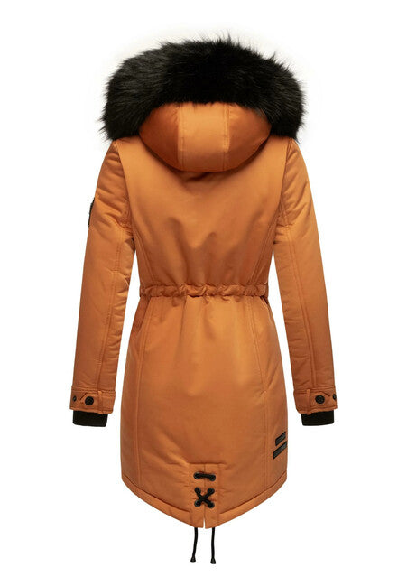 Navahoo LULUNA PRINCESS damen Winterjacke mit Kapuze, rusty cinnamon