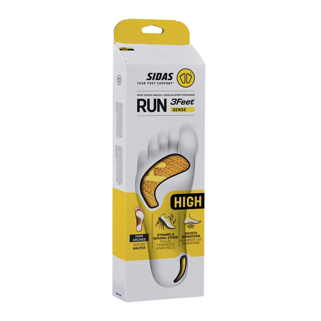 Sidas Run 3Feet Sense Hohe Schuheinlagen