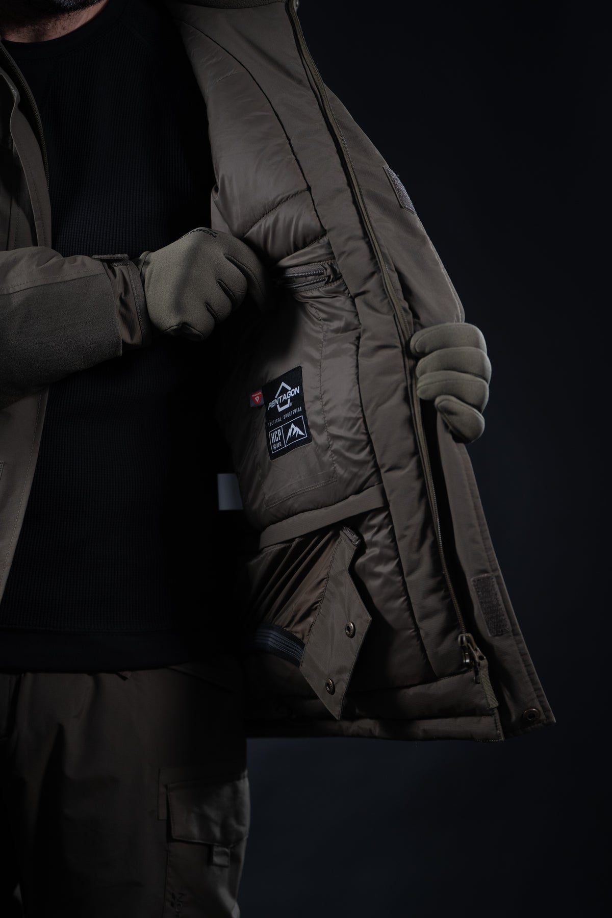 Pentagon HCP V2.0 Herrenparka, cinder grey