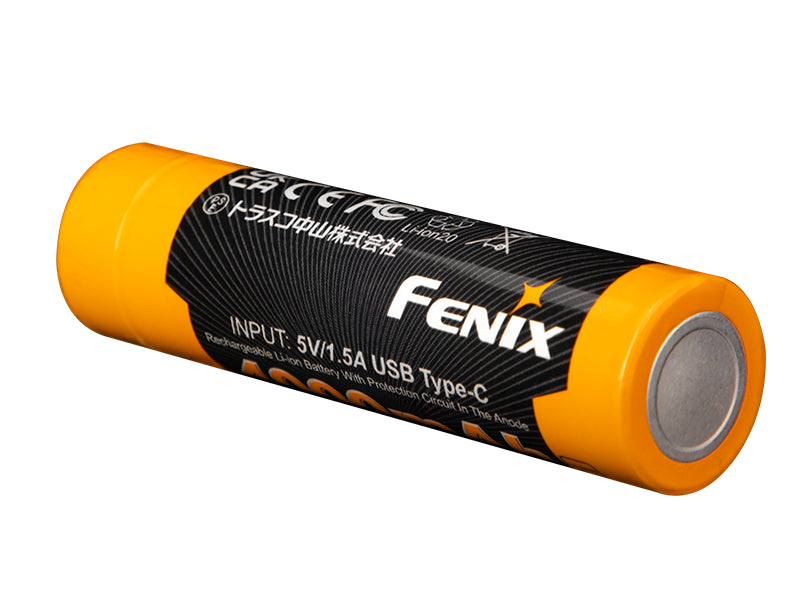 Fenix 18650 wiederaufladbare usb-c batterie 4000 mAh (Li-Ion)