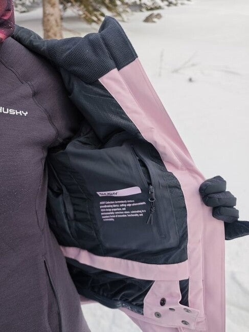 HUSKY Gambi damen Skijacke, rosa/blau