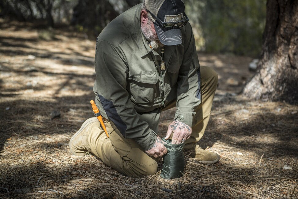 Helikon-Tex SUPERTARP kleines Schutzzelt - PL Woodland