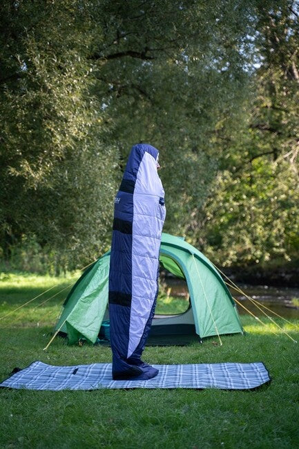 HUSKY Enemy Synthetik Drei-Jahreszeiten-Schlafsack -12, blau