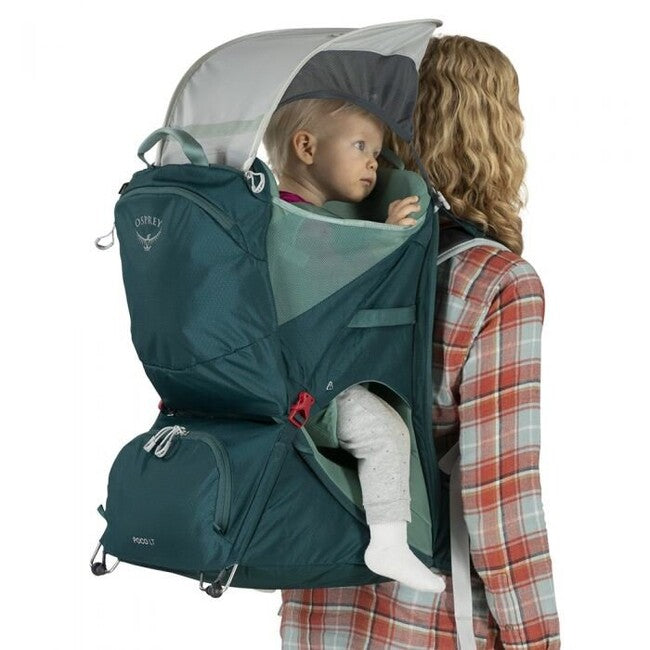 OSPREY Poco Lt Wanderung Babytrage, deep teal