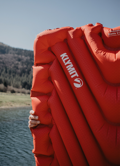 Klymit Static V Luxe Insulated Sleeping Pad, Red