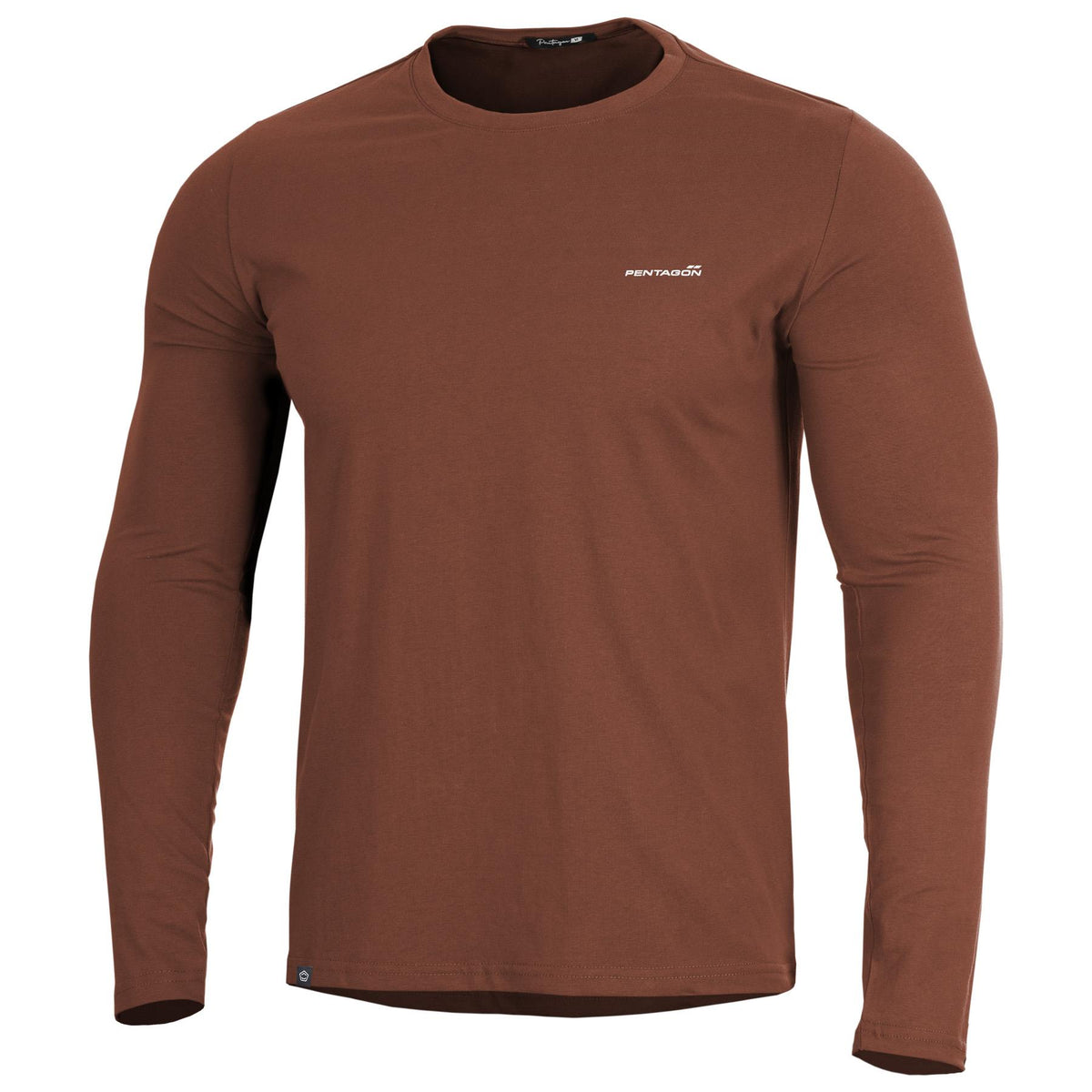 Pentagon T-Shirt Langarm Ageron 2.0, maroon red
