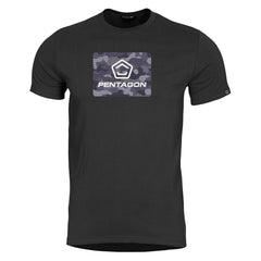 Pentagon T-Shirt Spot Camo, schwarz
