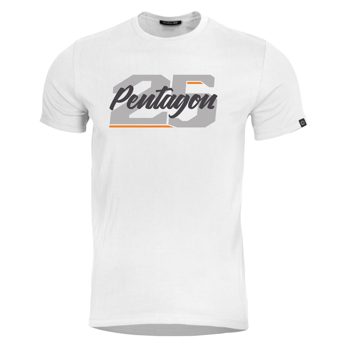 Pentagon kurz T-Shirt Ageron "Twenty Five", weiß
