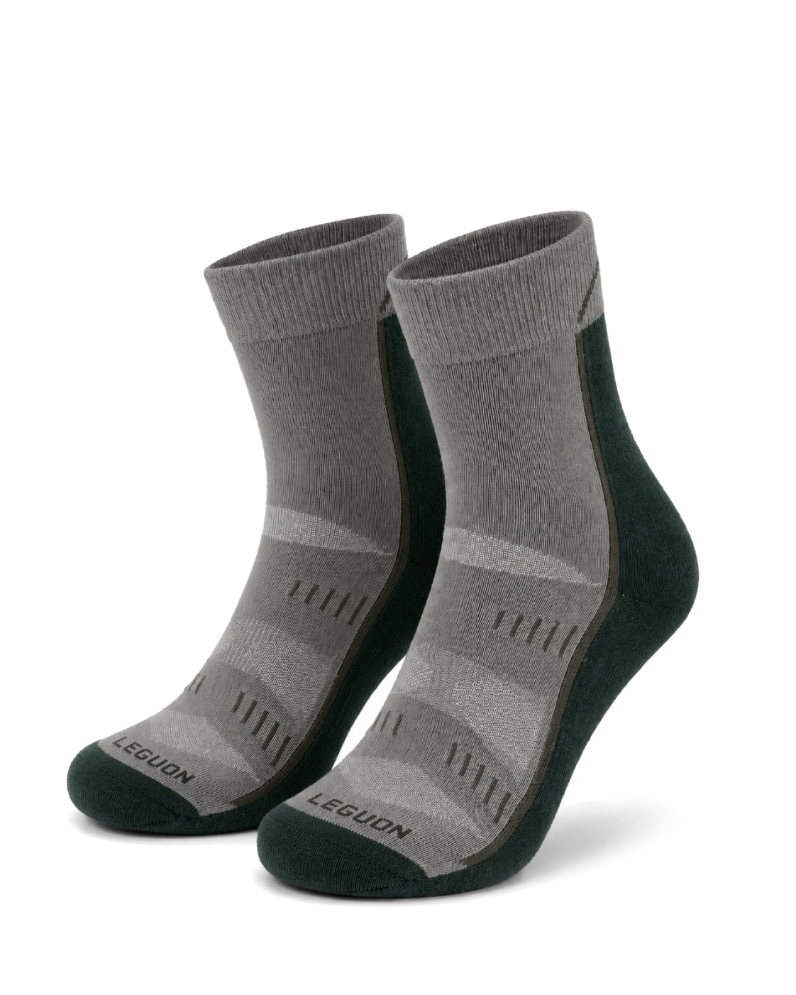 Leguon Fortrek Coolmax κάλτσες πεζοπορίας, πράσινες