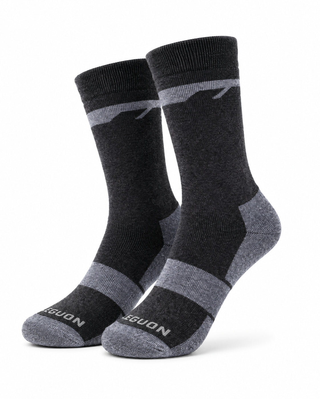Leguon Arkon Merino Heavyweight κάλτσες, μαύρες
