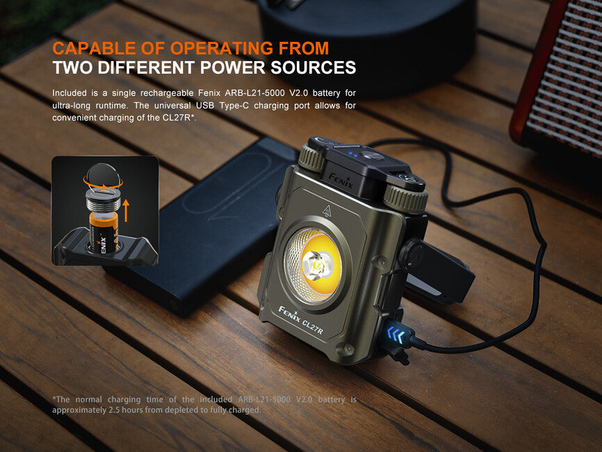 Fenix CL27R Work Light and Lantern, Green